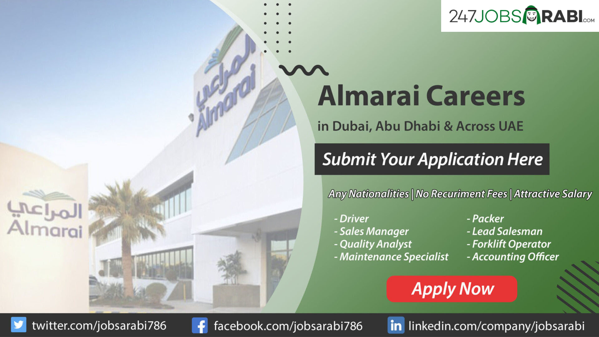 almarai-careers-2023-in-uae-latest-almarai-walk-in-interviews