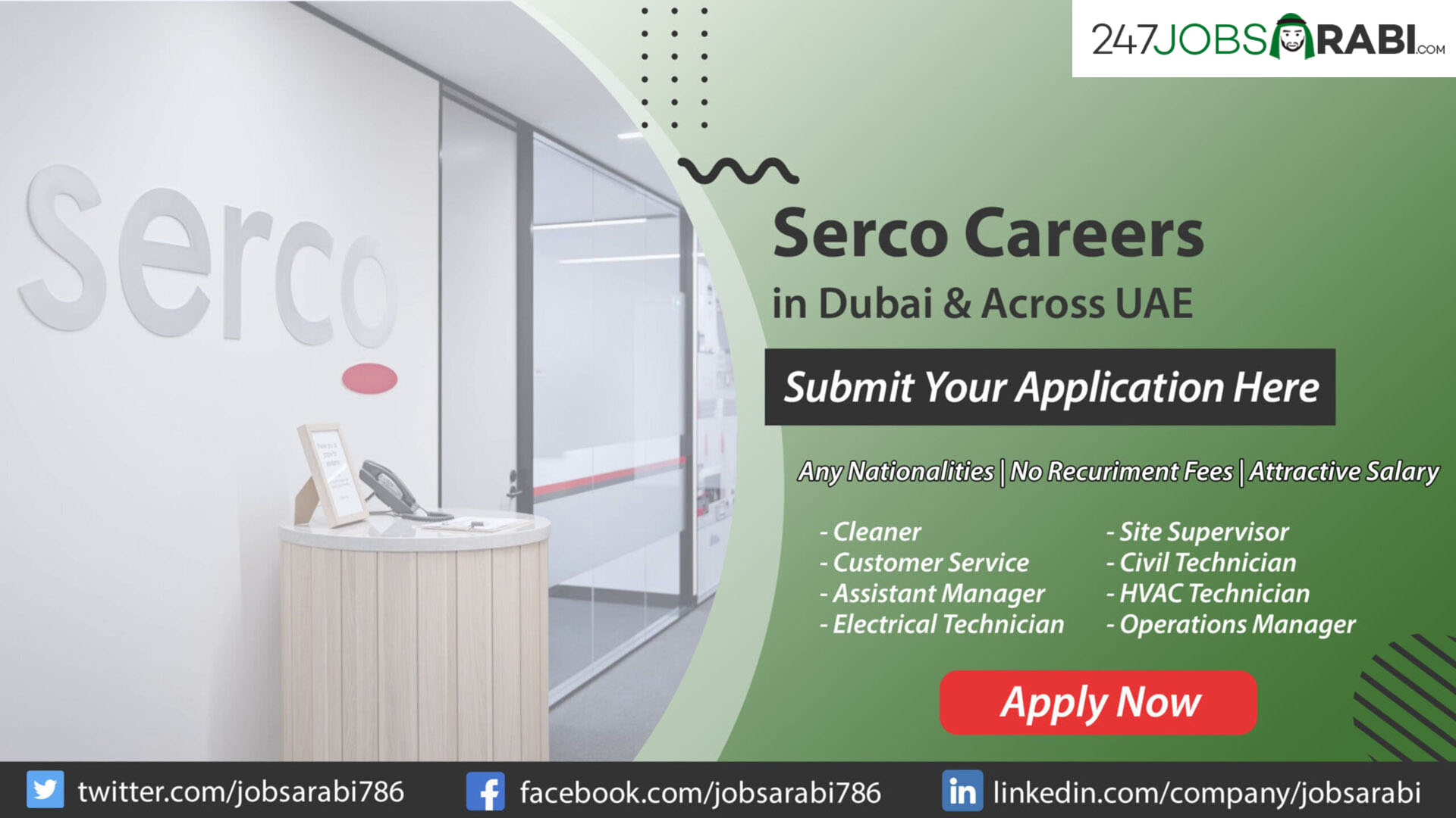 Serco Careers 2023 Latest Dubai Metro Serco Job Openings